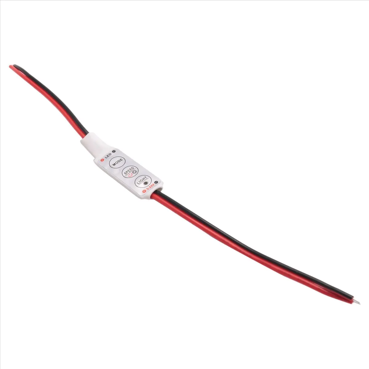 Compatible LED Dimmer 12A 5-24V for LED Strips Monochrome Controller