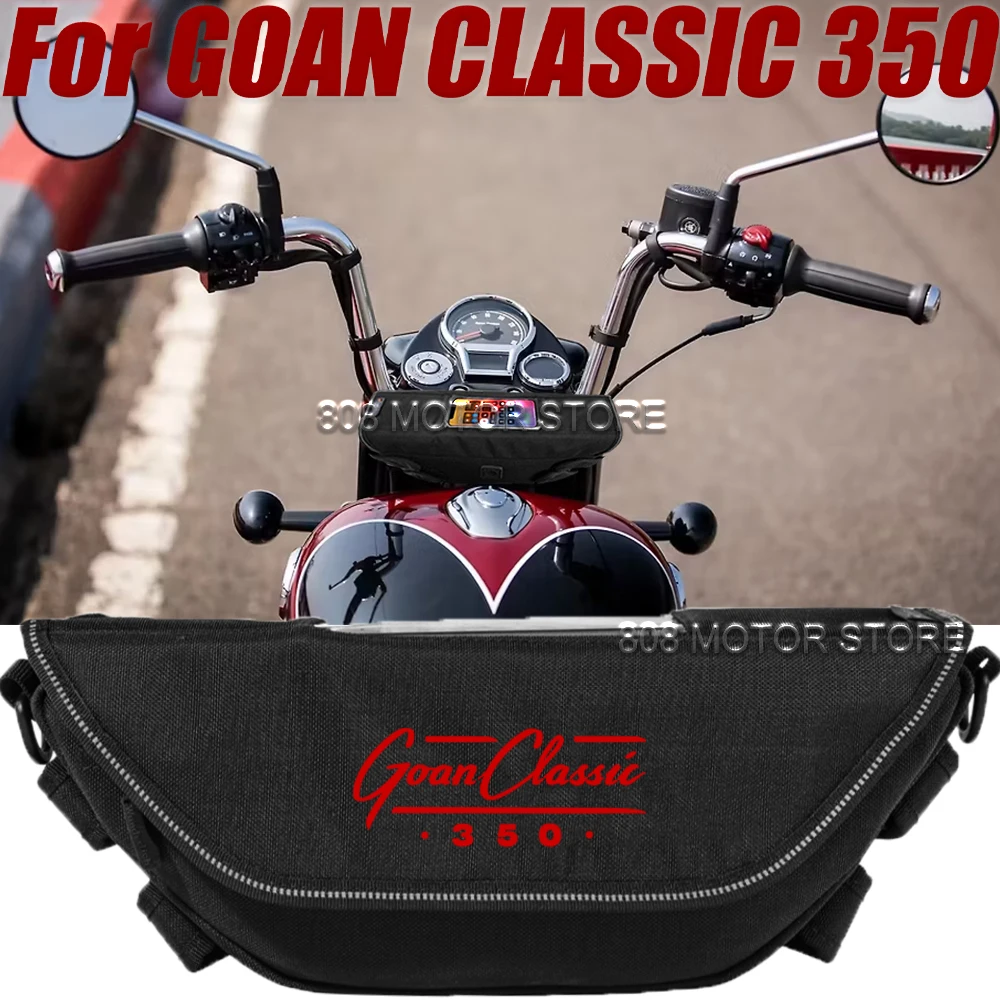 

For Goan Classic 350 Motorcycle accessories tools bag Waterproof And Dustproof Convenient travel handlebar bag