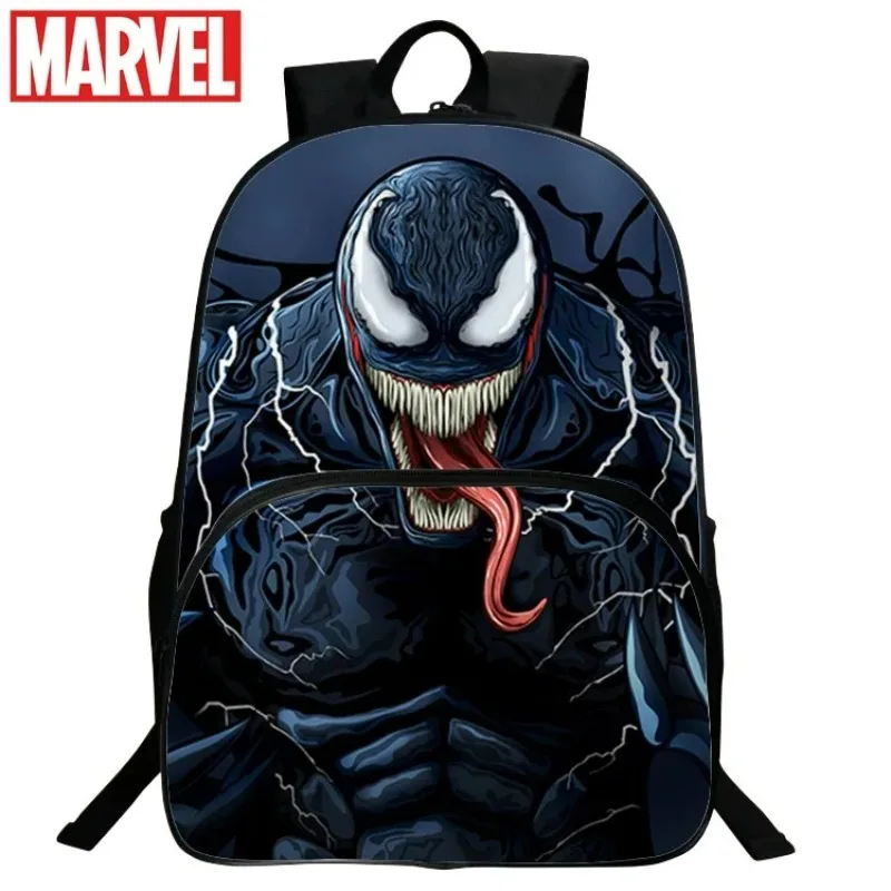 16-inch Marvel Movie Venom 3 Large Capacity Student Backpack Venom: The Last Dance Children's Backpack Travel School Bag