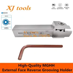 High-Quality MGHH MGHH320R MGHH420R MGHH325R External Face Reverse Grooving Holder For MGGN300/200 MGMN Carbide Insert Lathe