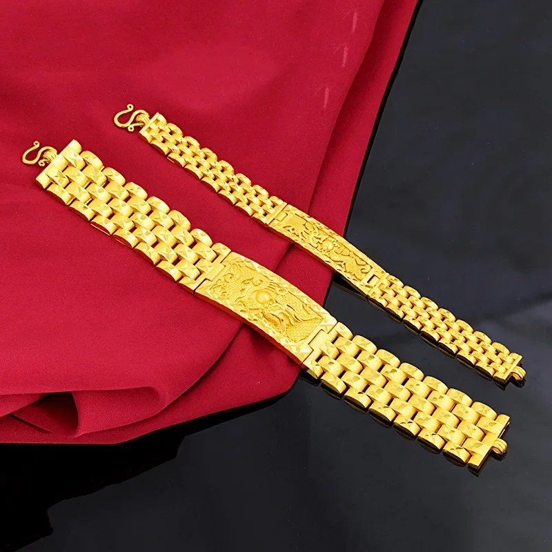 Atmospheric High Quality Gold Color Thick Gold Fashion Men's Domineering Faucet Anniversary Birthday Wedding Gift