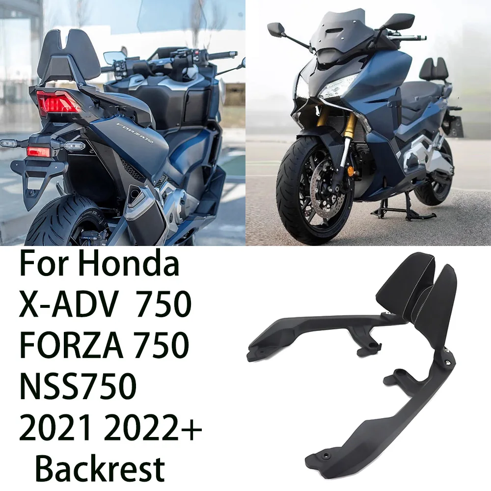 Motorcycle Passenger Seat Rear Backrest Cushion Back Rest Pad For Honda X-ADV XADV 750 FORZA NSS 750 Forza750 NSS750 2021 2022