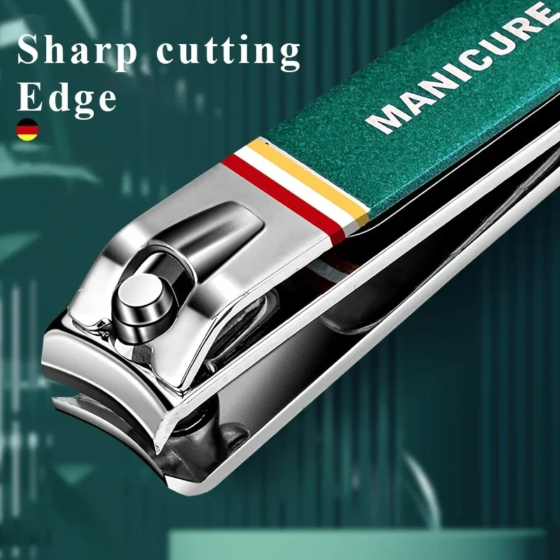 Ouriner กรรไกรตัดเล็บชุดกรรไกรตัดเล็บ9/13/19ชิ้นชุดตัดเล็บสแตนเลสพร้อมถุงพับเครื่องมือความงามกรรไกรชุดทำเล็บ