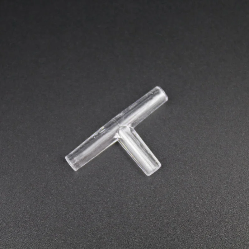 투명 수족관 항공 튜브 커넥터, 어항 에어 튜브 어댑터, 4cm, 3/16 인치 내경 에어 라인 호스용, 10 개