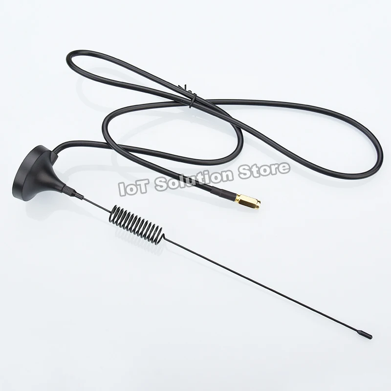 IP65 45x285mm 700-960MHz 1710-2690MHz 3300-5000MHz Multi Band 2G 3G 4G 5G antena SMA wtyk męski 1m długość kabla