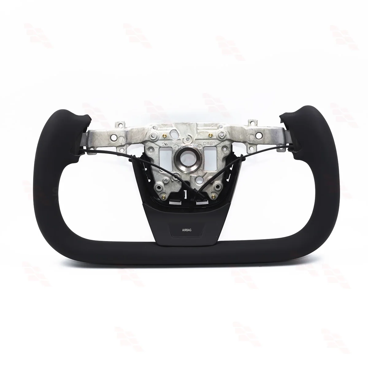 Руль SATONIC 350 мм с креплением типа Yoke для Tesla Model 3 2026 года |   Кожаная обувь с подогревом и возможностью выбора цвета |   OEM Совместимость V3