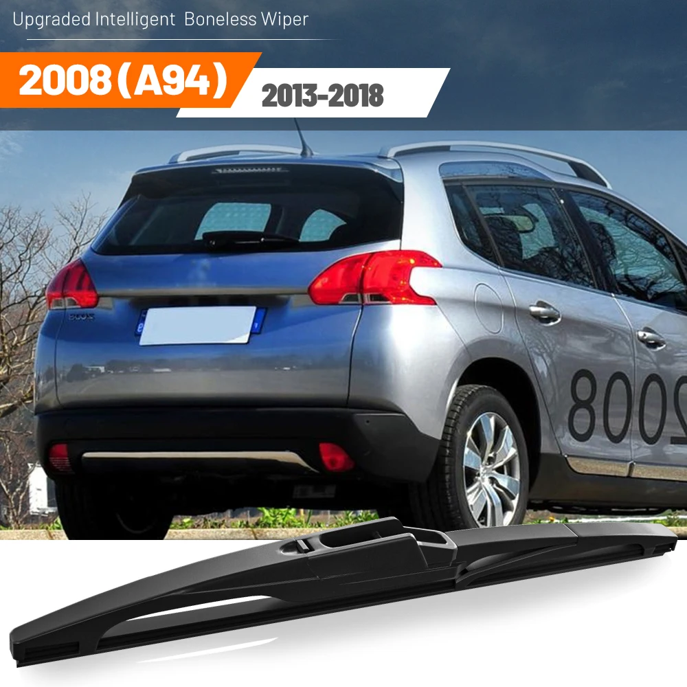 12 "Heckscheibe Scheibenwaschanlage Wischerblatt Für Peugeot 2008 A94 MK1 2013-2018 2014 2015 2016 2017 auto Zubehör