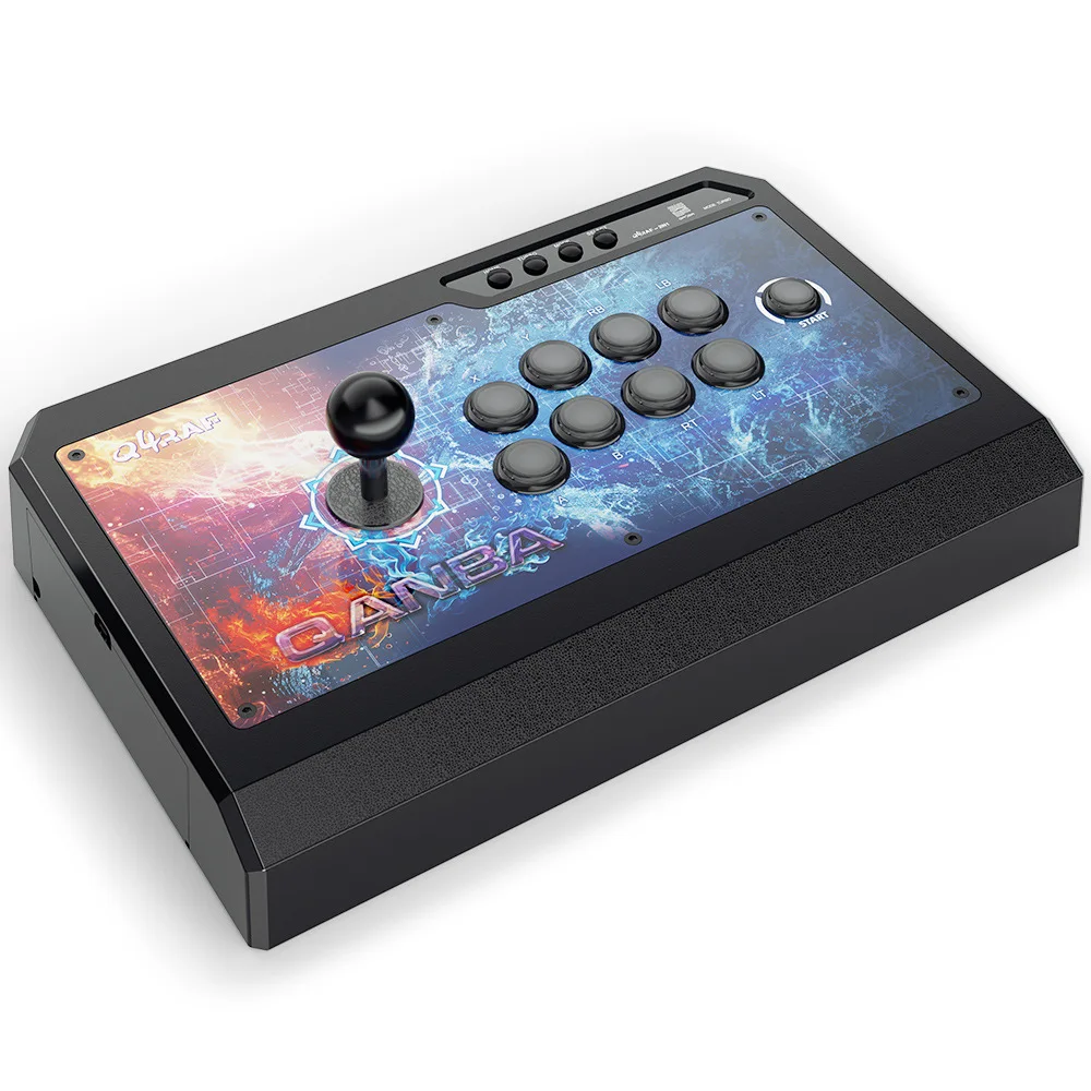 Joystick zręcznościowy QANBA Boxer Q4 Silent Pro Rodeo Joystick obsługuje Street Fighter 6 Tekken 8. steam