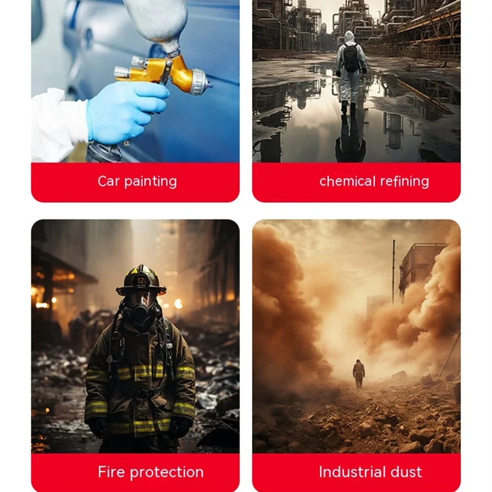 ملحقات صندوق فلتر قناع الغاز 60926، 60923، 60921 - خرطوشة/فلتر متعددة الغاز/الغاز مع حماية P100 للأبخار العضوية