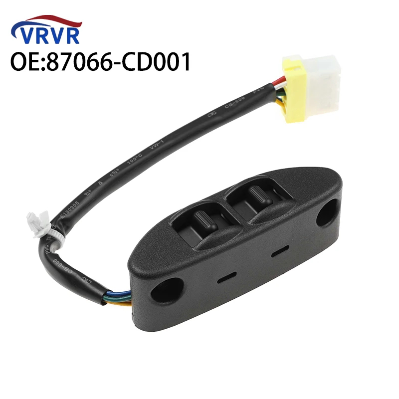 VRVR 87066CD001 87066-CD001 Interruptor de control del asiento eléctrico para Nissan 350Z 2003-2009 87066-CD000 87066CD000