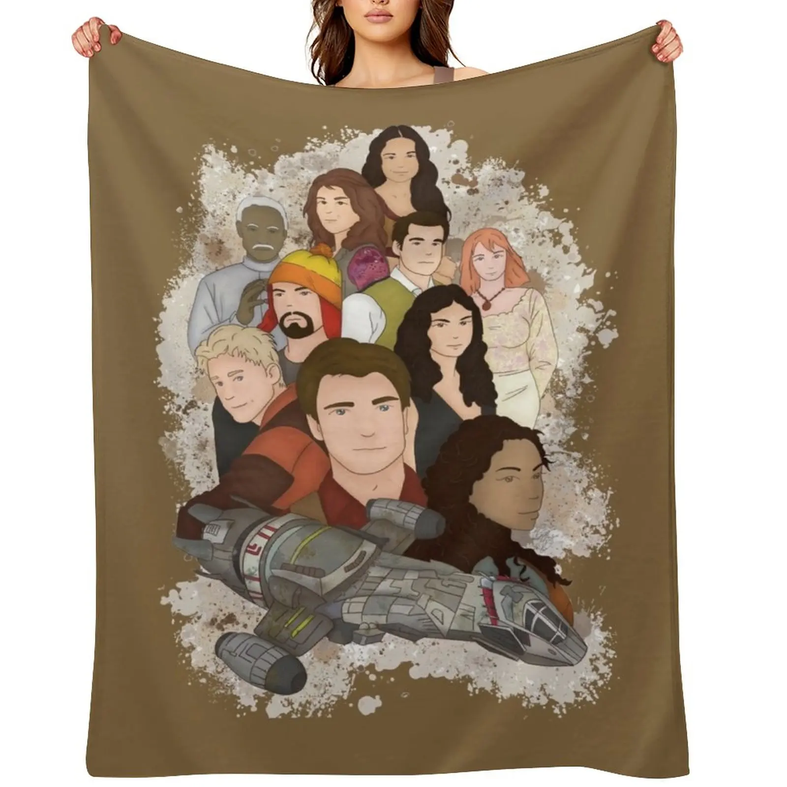 

Firefly Throw Blanket manga Hairy Picnic Luxury Throw Blankets