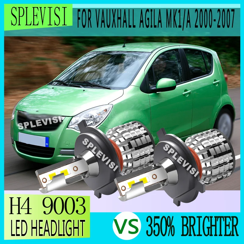 

Waterproof Boost Night Driving Safety LED Car Headlight Bulbs For Vauxhall Agila MK1/A 2000 2001 2002 2003 2004 2005 2006 2007
