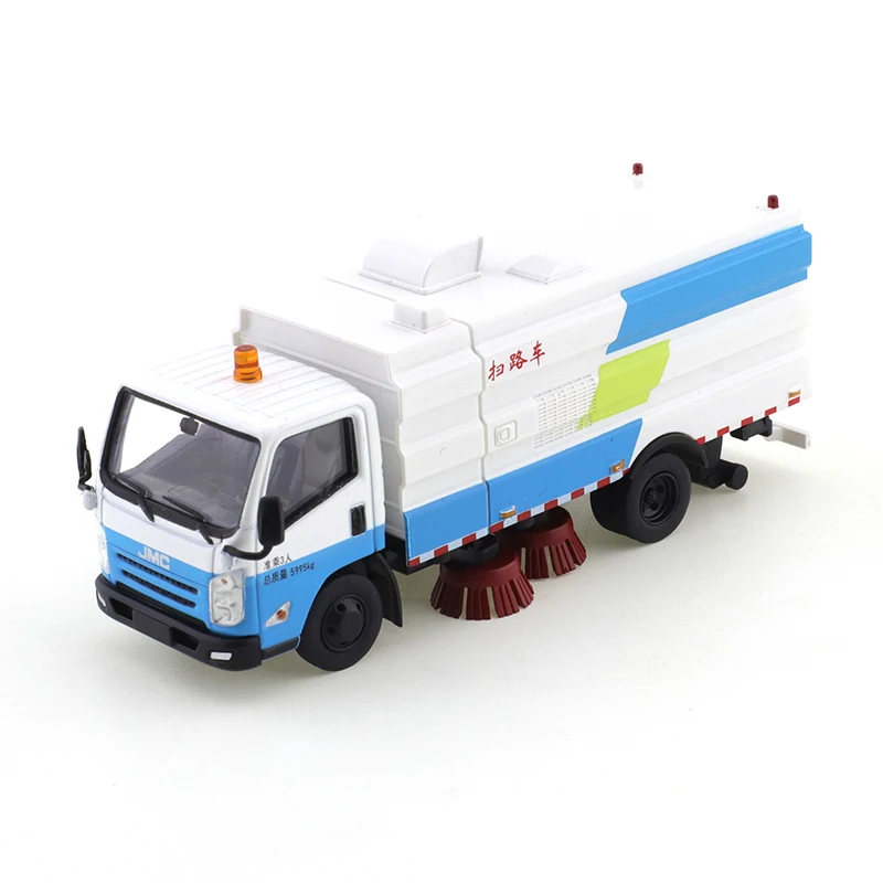 Xcartoys 1/64 Lega di Pulizia Strada Urbana Collezione di Veicoli Ornamento Jiangling Kairui Strada Protezione Ambientale Spazzatrice Modello