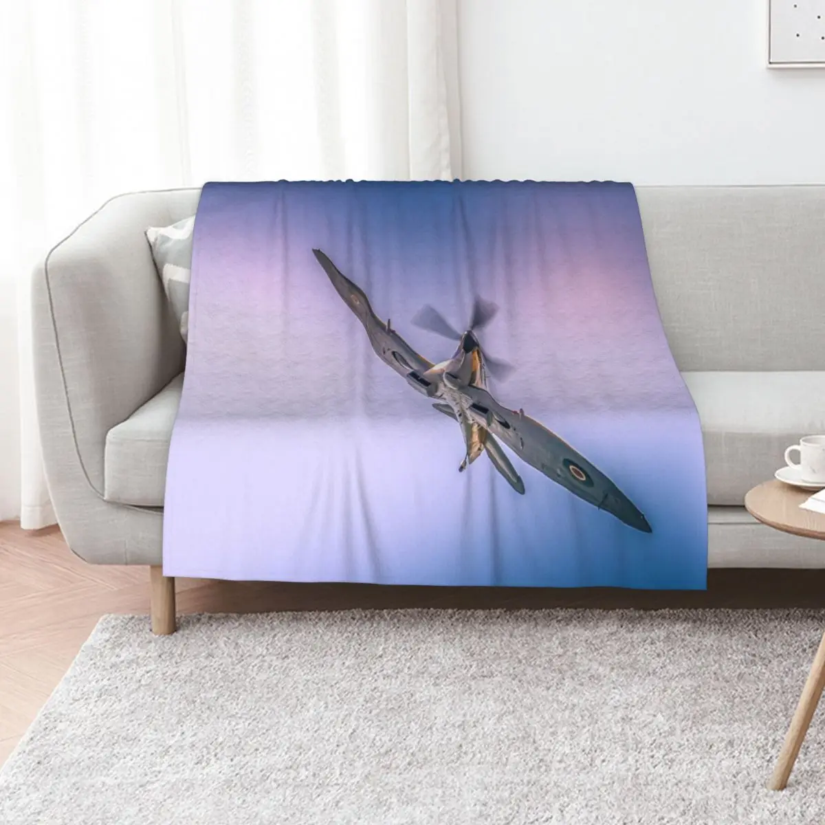 The iconic Spitfire Throw Blanket Luxury Designer Designers Tourist manga Hairys Quilt Blankets