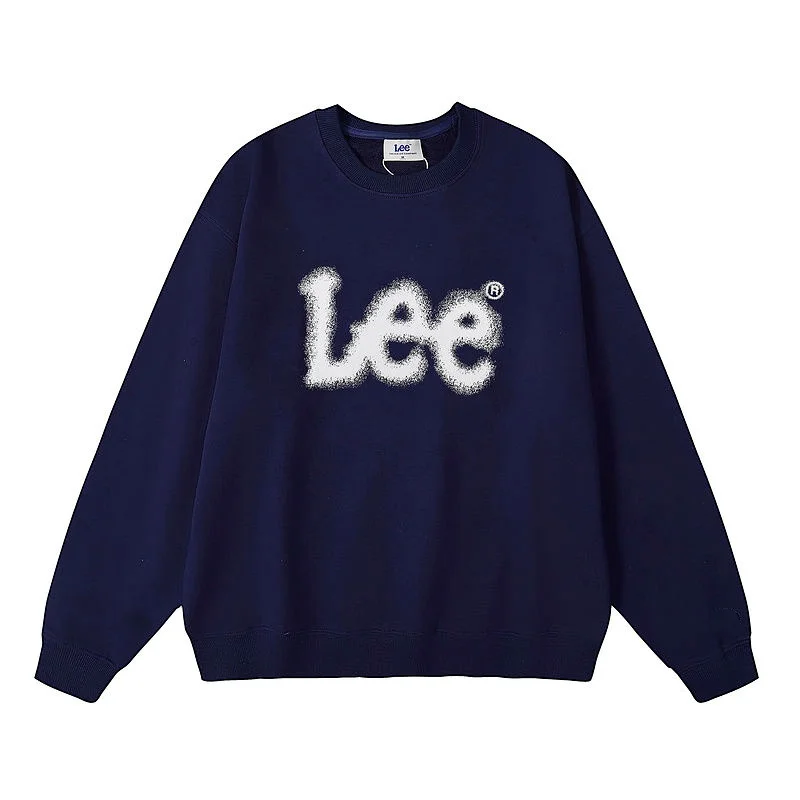 Tide Brand Snowflake Letter Printing Casual Fashion Men and Women Couples Autumn and Winter Crew Neck Pullover Sweater