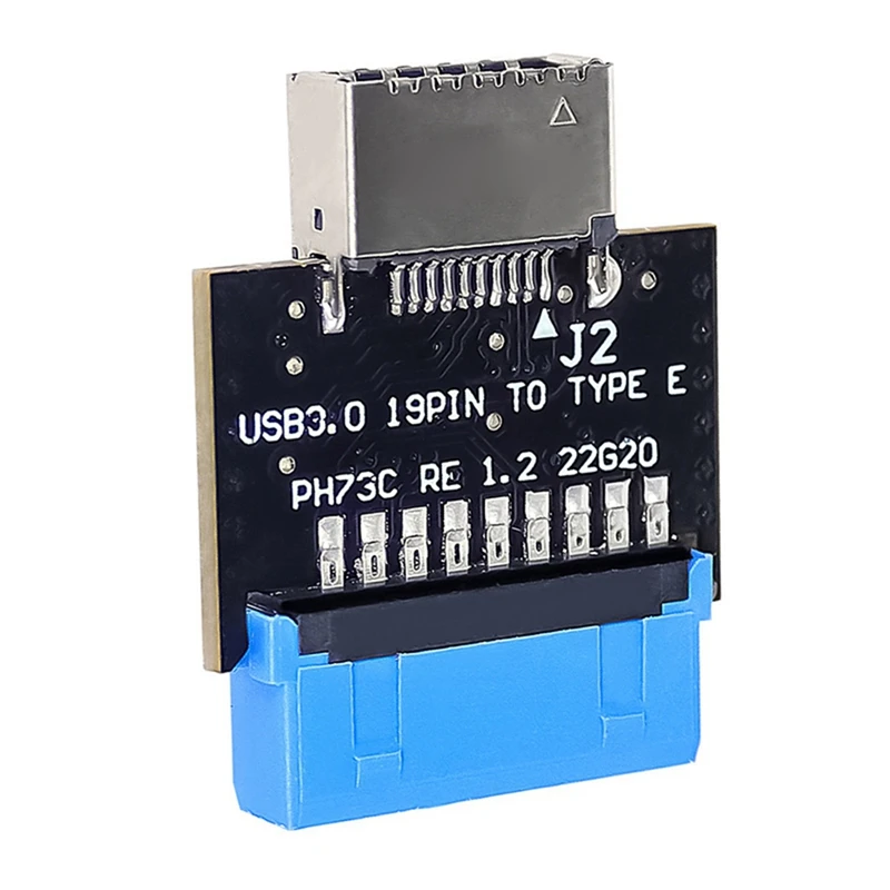 Płyta główna komputera Adapter USB3.0/3.1 19PIN do TYPE-E20PIN do komputerów bez portów USB3.0 z przodu