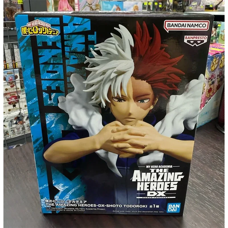 Bandai Originale Banpresto Anime My Hero Academia THE INCREDIBLE HEROES DX Todoroki Shoto Action PVC Figure Modello Collezione Giocattolo