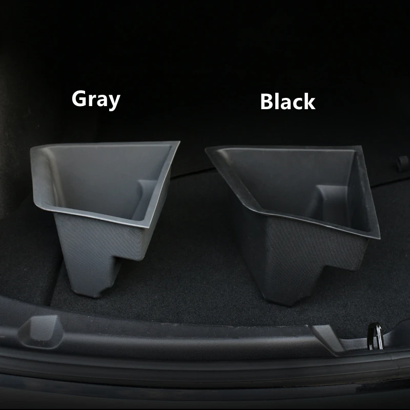 Tesla Model Y accessori interni per auto modello 3 copertura laterale del bagagliaio scatola portaoggetti per bagagliaio resistente in TPE originale