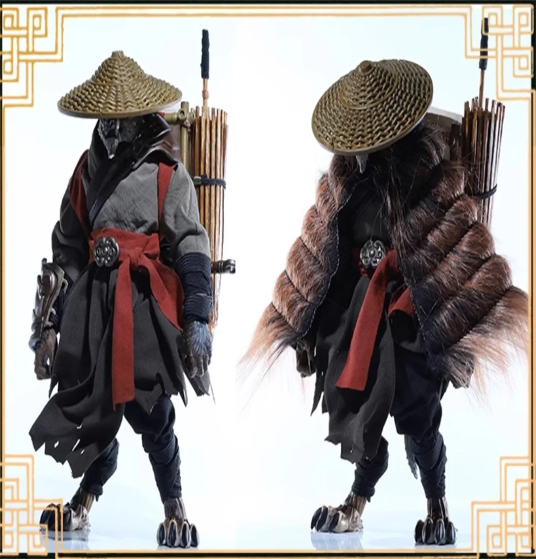 

JLDZ Toy 1/12 Soldier Accessories Werewolf Martial Arts Cloak Clothes Weapon Set Model Fit 7'' Action Figure Body In Stock