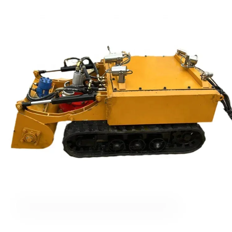 Sewer Pipe Cleaning Machine Tracked Mobile Robot for Pipeline Inspection and Cleaning with An Active Adaptation System