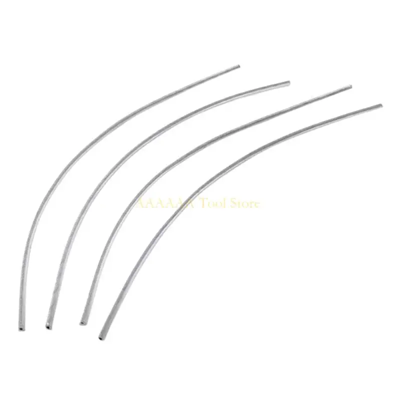 A2BE Professional 3mm Thick Steel Trimmer Rope 10PCS for Hard Vegetation