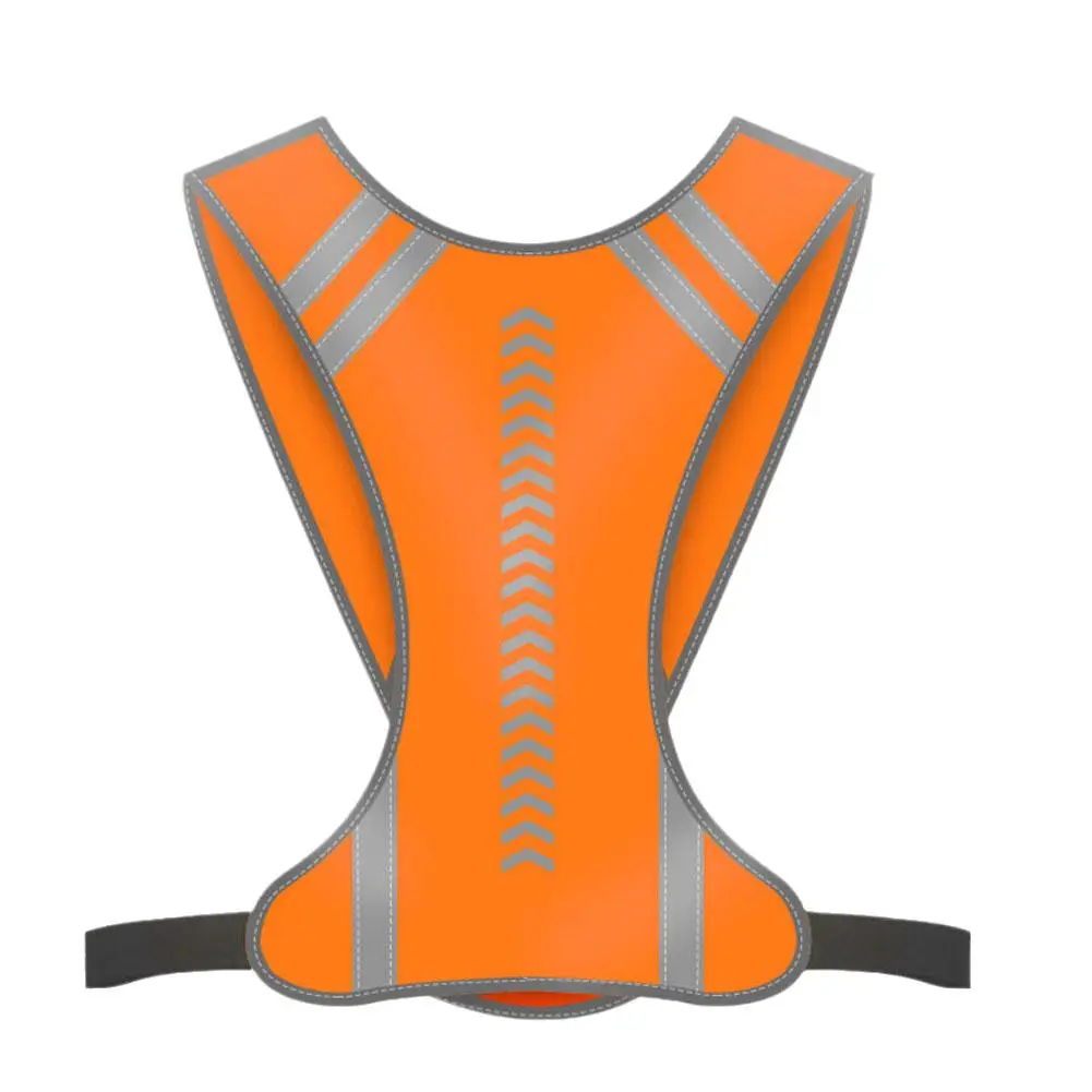 Hochsichtbare Sicherheitsweste für Motorradfahrer, Reflektierende Fahrradweste, Verkehrssicherheitsjacke, Nachtlaufweste, Reflektierendes Arbeitskleidungsstück – Detail 2
