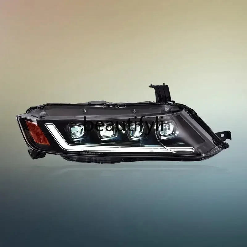 

lt6351 Headlight assembly modified LED lens headlight dynamic daytime running light running water turn signal