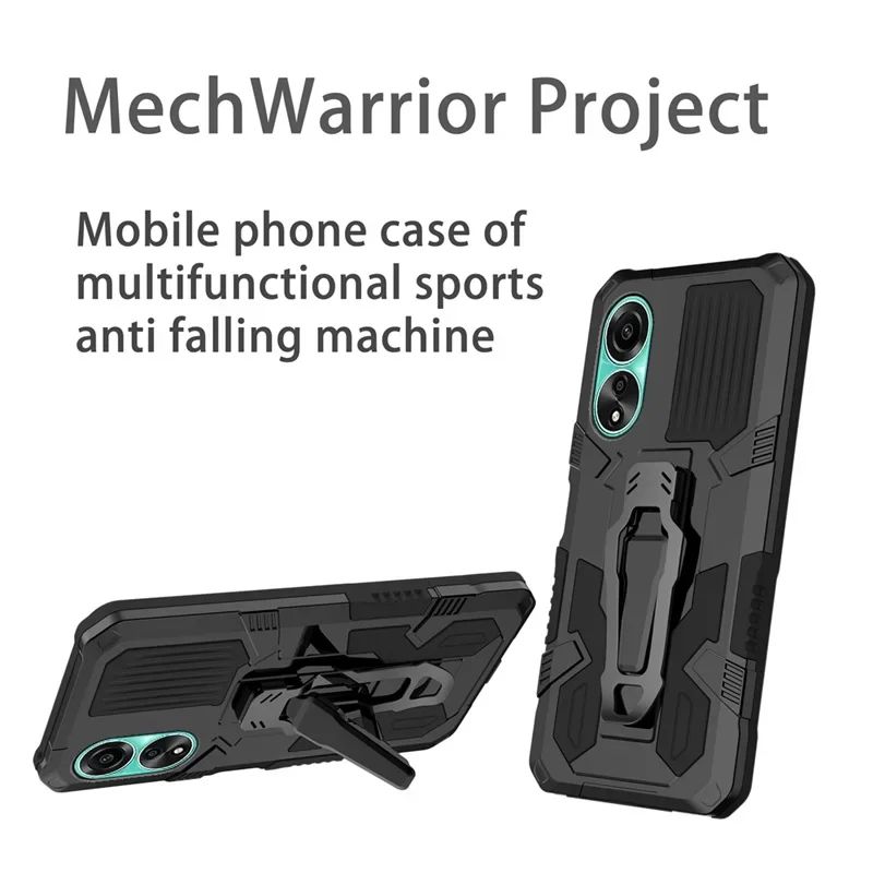 Armor Belt Clip Stand Case For VIVO Y03 Y18 Y18e Y28 Y28S 5G Y17S Y27 Y16 Y36 Y35 Y55 Y22 Y22S Protective Cover Fundas Coque