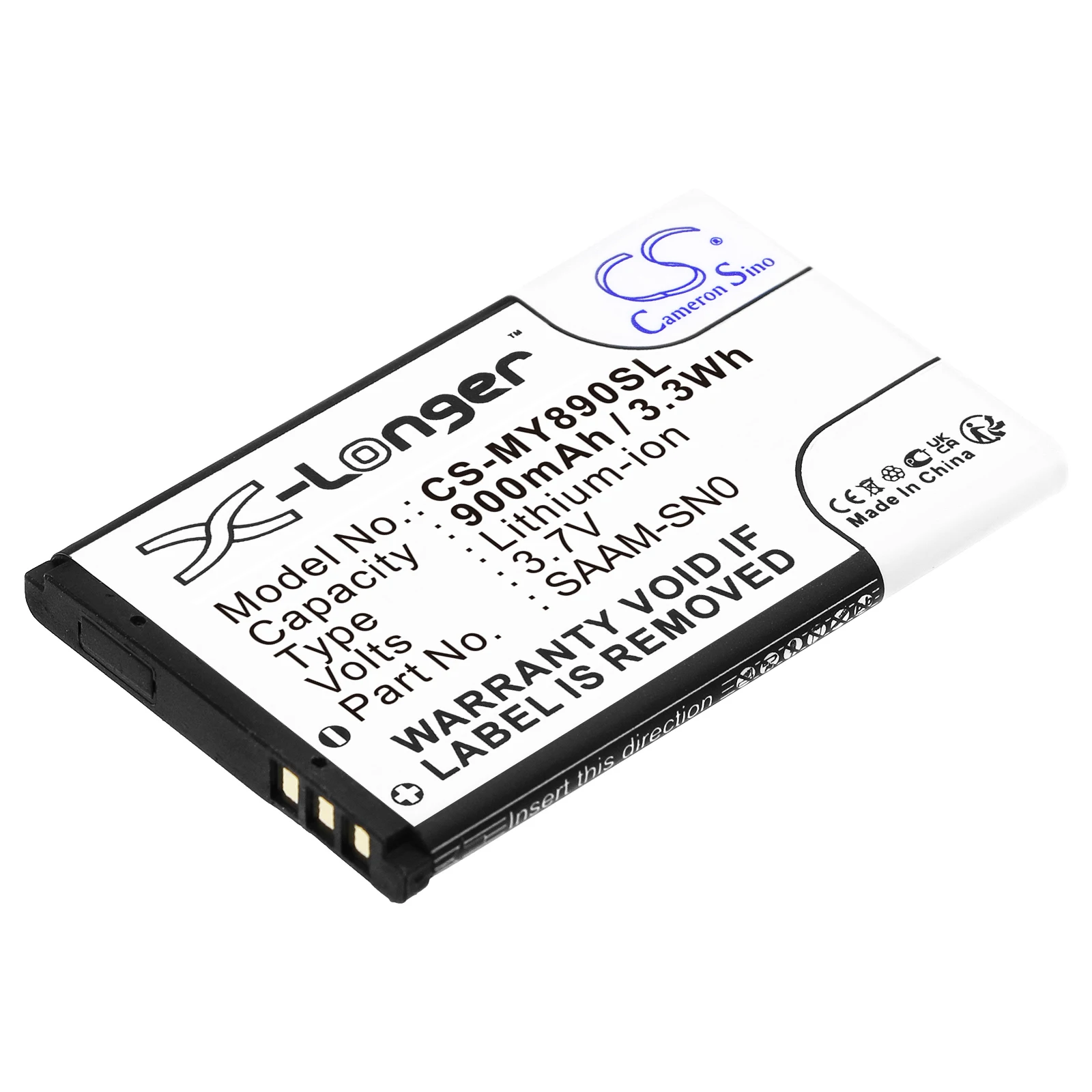 

Li-ion Game Console Battery for Explay, 3.7V, 900mAh, Compatible Models: Ice