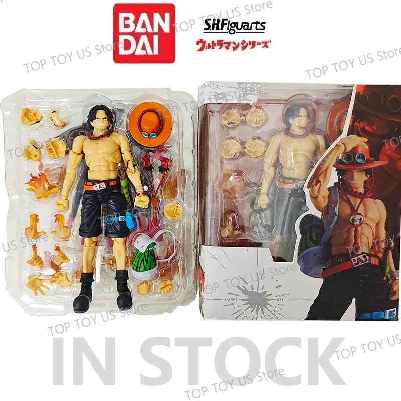 

Фигурка SHF Портгас Д. Эйс, аниме One Piece, Огненный кулак Эйса, фигурки из ПВХ, подвижная, коллекционная, декоративная модель, игрушка, подарок, 17 см