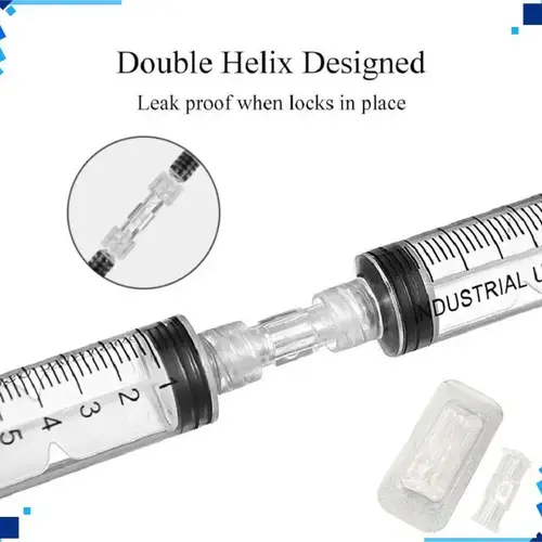 Imagen 2 del producto Gran oferta de polvo pequeño médico, 4 agujas desechables, 34G, 1,2mm/1,5mm, mosquitera ultrafina, herramienta de belleza para el cuello no indolora