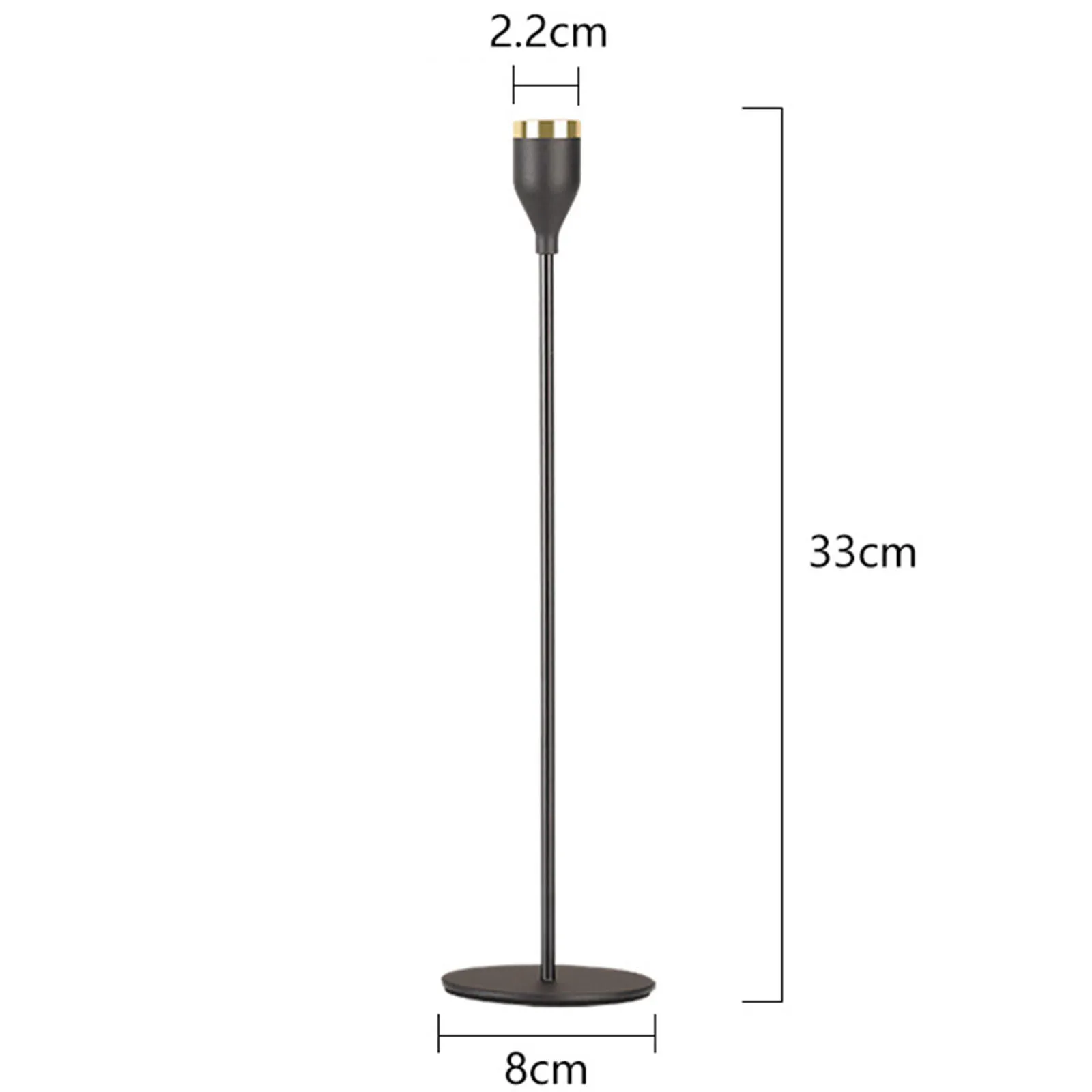 3Pcs Wedding Event Metal Candlestick Taper Candle Holder Stand Candelabra Home Wedding Table Dinner Office Decoration
