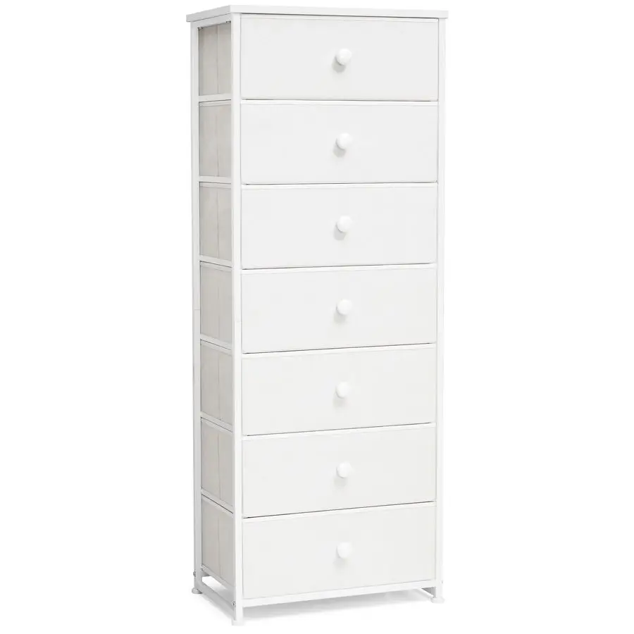 

Products Tall Dresser, 7Drawer Fabric Storage Tower, Chests of Drawers Vertical Organizer Unit for Bedroom, Hallway, Entryway,