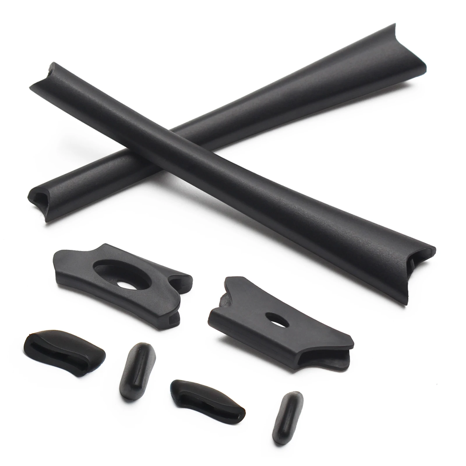 Qyvolux Replacement Ear Socks & Nose Pads Rubber Kit for Oakley Flak Jacket/Flak Jacket XLJ Sunglasses - Options
