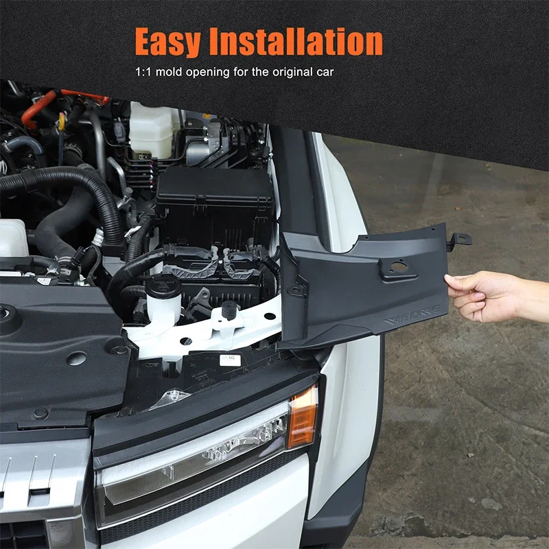

For Toyota Land Cruiser Prado 250 LC250 24-25 Car Engine Cover Cabin Protection Plate Cover Interior Car Accessories