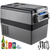 Customizable 20L 22L 35L 45L 55L Car Refrigerator Mini Fridge Freezer Portable Compressor Cooler DC 110-240V Ice Box for Camping
