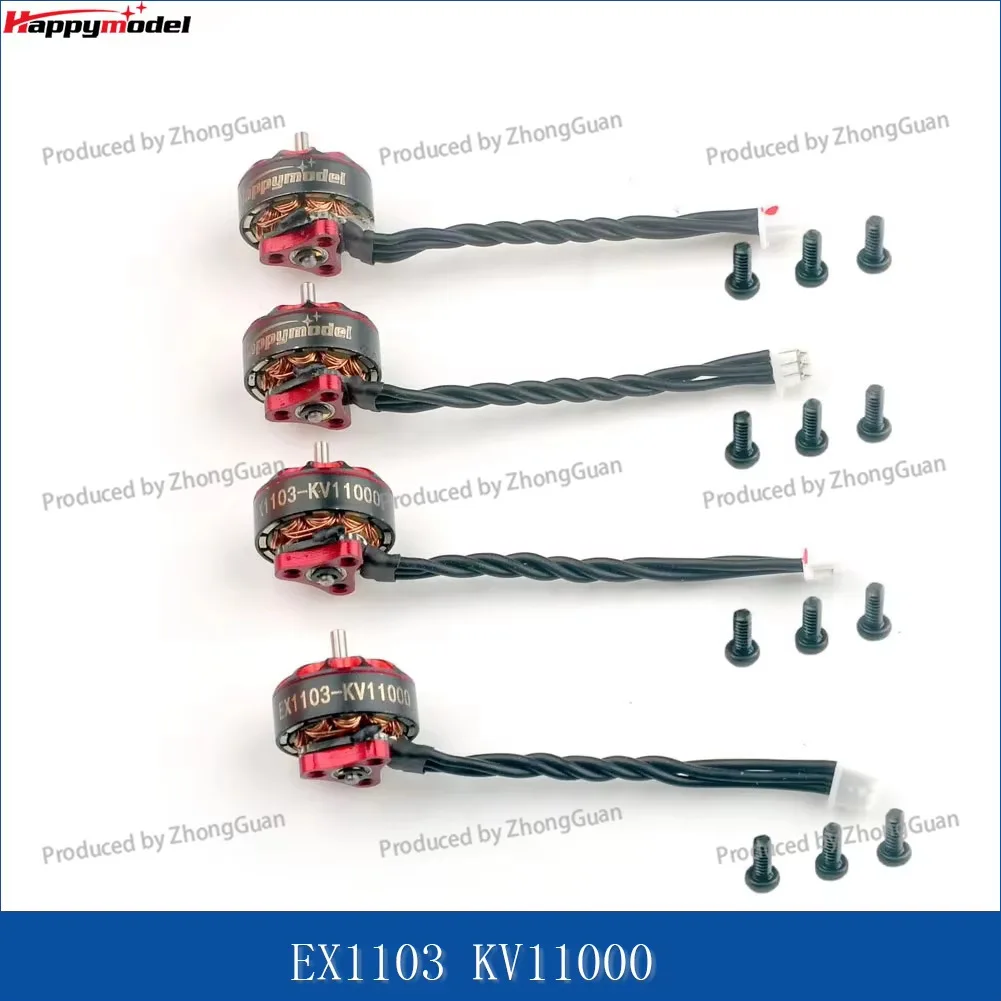 EX1103 11000kv Brushless Motor 1-2s Small FPV Racing Motor Accessories