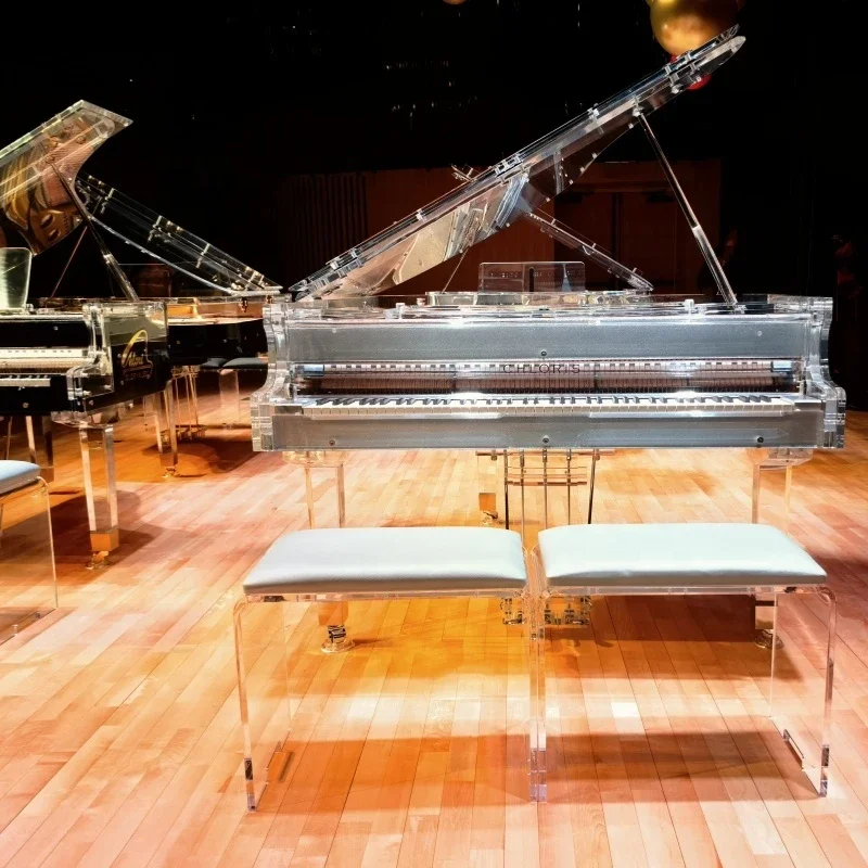 Luxury Crystal Piano With Best Quality Transparent Design Acrylic Piano HG168A Grand Piano