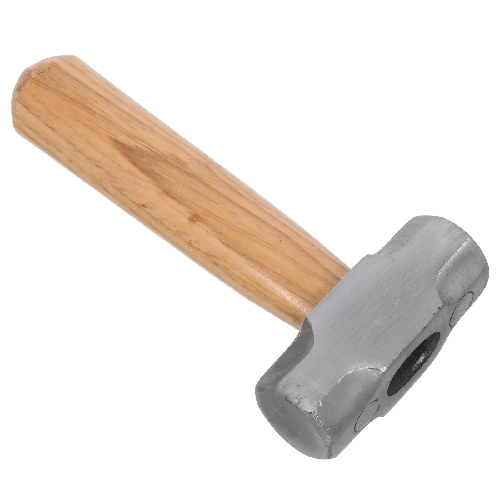 

Mini Sledge Hammer Octagonal Design Wood Handle Sturdy Metal Compact Size Crafting Projects Watch Repair Jewelry