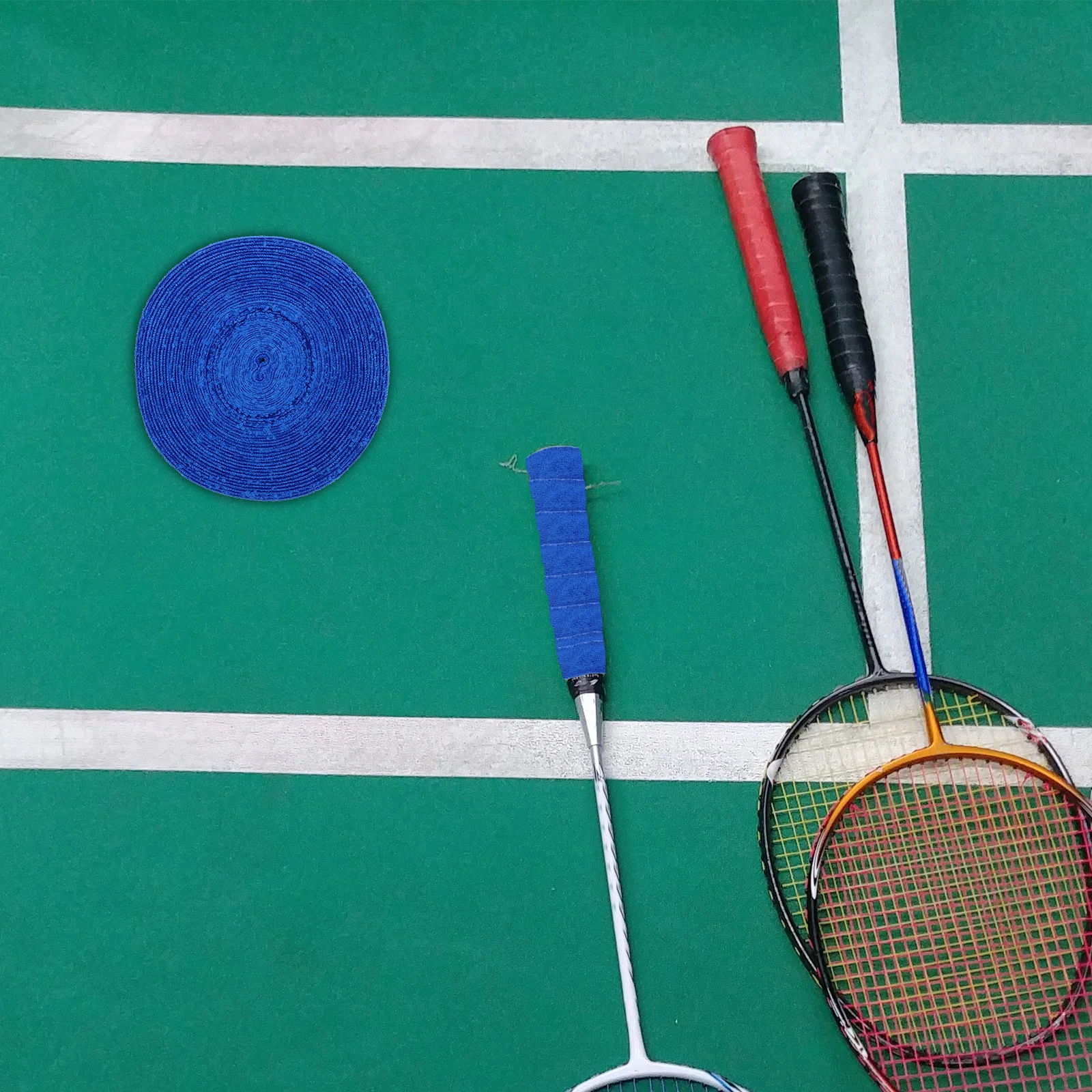 

1 Roll Breathable Racket Overgrips Moisture Wicking Anti Slip Tennis Grips Tape Lightweight Comfortable Handle Wrap for Outdoor