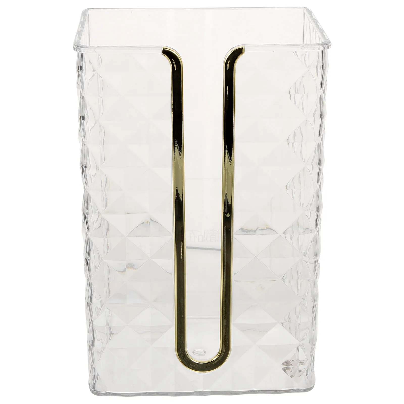 

Wall Mounted Tissue Box 1PC White Transparent Bathroom Kitchen Napkin Holder No Punching Tissue Storage Case Paper Towel Rack
