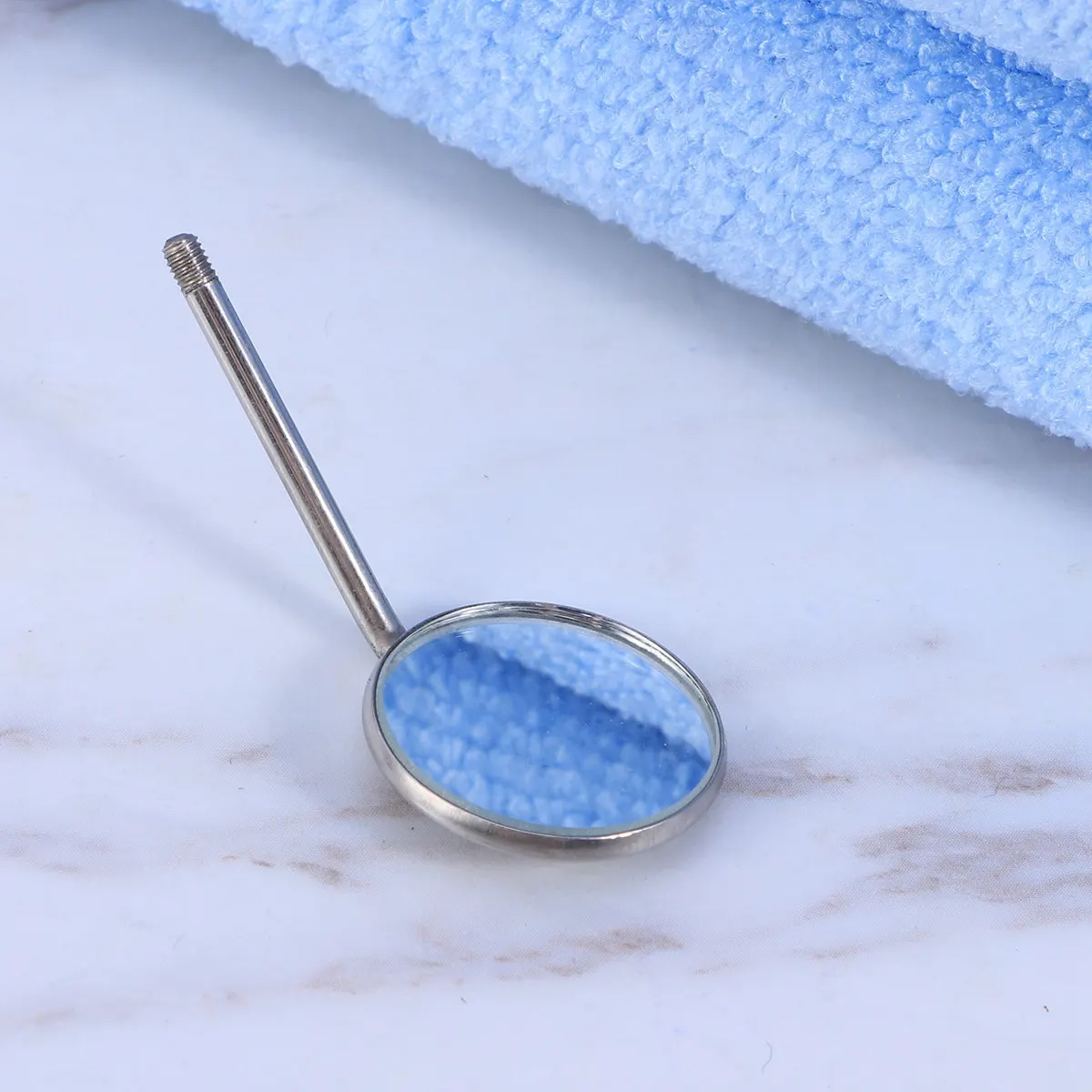 

5Pcs Professional Dental Mirror Stainless Steel Replacement High Temp High Pressure Dental Endoscope Inspection Tool