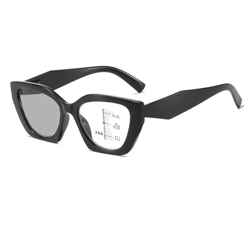 Smart Photochromic Sunglasses for Reading Glasses Vintage Progressive Multifocal Presbyopia Eyewear Finished Bifocal Eyeglasses