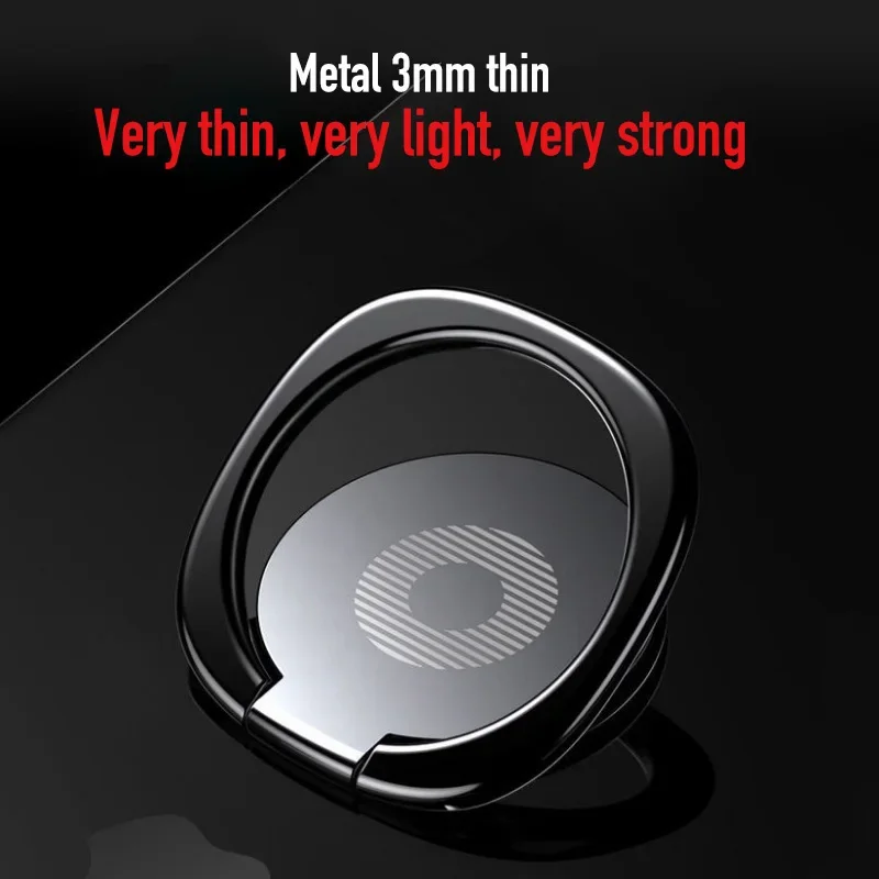 Luxury Metal Mobile Phone Ring Holder Magnetic Car Bracket Socket Telephone Ring On The Phone Stand For iPhone XS MAX Huawei P30