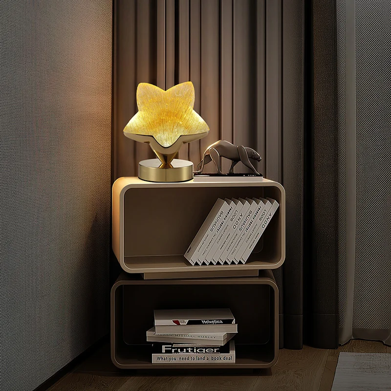 جو مزجج قديم نجمة ثلاثة ألوان يعتم ضوء الليل حلم هدية البضائع زخرفة #2