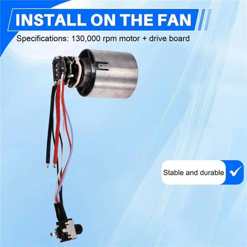 ABTJ-3X 130000 RPM Brushless Motor Fan Motor With Drive Board For Brushless Blower Violent Fan Brushless Motor