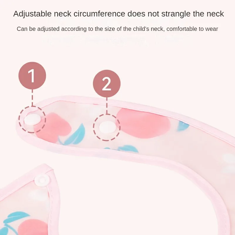 Baby Eating Bib Eva Waterproof Removable Pinny Child Bib Saliva Towel Children Disposable Pinny baby accessories newborn