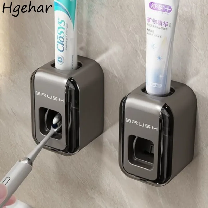 Gun Gray Toothpaste Squeezers Wall-mounted Holder Punch-free Tool Bathroom Accessories Designed Beautiful And Convenient Storage