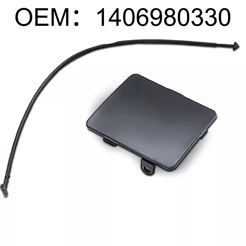 ABS Plastic Side Skirt Hole Cover Cap for Mercedes W220 W140 S Class 2000-2006 Replace 1406980330 Exact Fit for Select Models