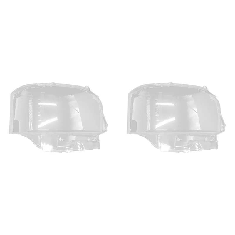 

2X For Toyota Hiace 200 Series 2010-2013 Right Headlight Shell Lamp Shade Transparent Lens Cover Headlight Cover